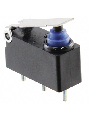 Omron Electronic Components - D2HW-A211D - Micro switch 2 A Flat lever N/A 1 change-over (CO), D2HW-A211D, Omron Electronic Components