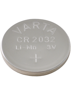 VARTA - CR2032 - Button cell battery,  Lithium, 3 V, 230 mAh, CR2032, VARTA