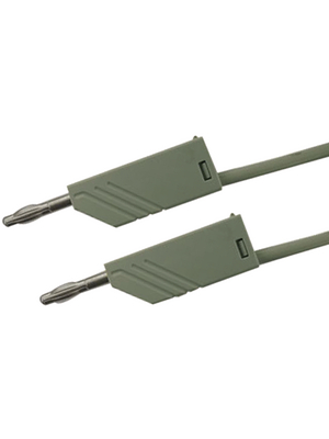 SKS Kontakttechnik - MLN 100/2.5 GRAU / GREY - Test lead ? 4 mm grey 100 cm 2.5 mm2 CAT I, MLN 100/2.5 GRAU / GREY, SKS Kontakttechnik