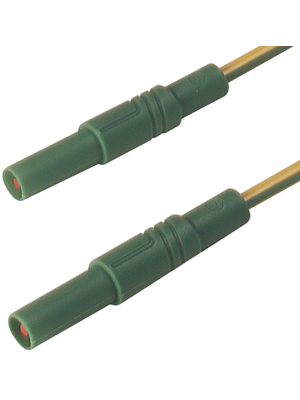 SKS Kontakttechnik - MLS GG 25/2.5 GELB/GRN, YELLO - Safety test lead ? 4 mm yellow/green 25 cm 2.5 mm2 CAT III, MLS GG 25/2.5 GELB/GRN, YELLO, SKS Kontakttechnik