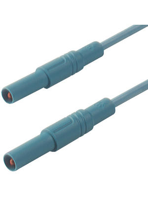 SKS Kontakttechnik - MLS GG 50/2.5 BLAU / BLUE - Safety test lead ? 4 mm blue 50 cm 2.5 mm2 CAT III, MLS GG 50/2.5 BLAU / BLUE, SKS Kontakttechnik