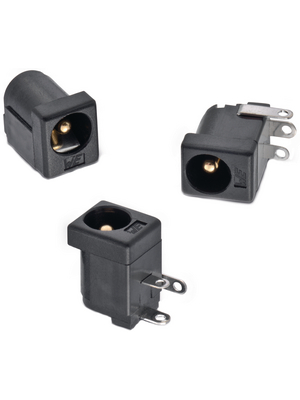Würth Elektronik - 694108301002 - DC Power jack 16 VDC 5 ASeries WR-DC 90° THT, 694108301002, Würth Elektronik