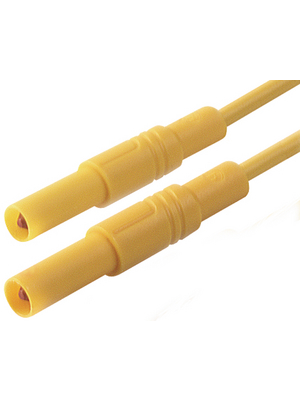 SKS Kontakttechnik - MLS GG 200/2.5 GELB / YELLOW - Safety test lead ? 4 mm yellow 200 cm 2.5 mm2 CAT III, MLS GG 200/2.5 GELB / YELLOW, SKS Kontakttechnik