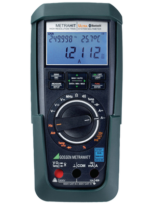 Gossen Metrawatt - METRAHIT ULTRA - Multimeter digital TRMS AC+DC 310000 digits 600 VAC 600 VDC 10 ADC, METRAHIT ULTRA, Gossen Metrawatt