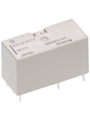 Panasonic - ADJ16006 - PCB power relay 6 VDC 250 mW, ADJ16006, Panasonic