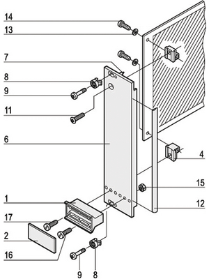 Pentair Schroff - 20848-663 - Plug-in unit, 3 HE, 3 TE, 20848-663, Pentair Schroff