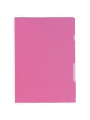  - 5943304 - KOLMA plastic sleeve VISA anti-reflex A4 red, 5943304