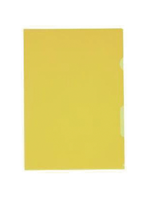  - 5943311 - KOLMA plastic sleeve VISA anti-reflex A4 yellow, 5943311