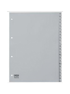  - 1824403 - KOLMA register PP A4 A-Z grey, 1824403