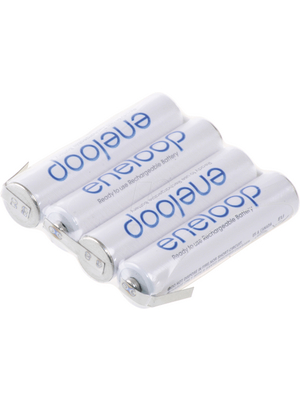 Panasonic Automotive & Industrial Systems - ENELOOP 4AAA 1Z - NiMH rechargeable battery 4.8 V 750 mAh, ENELOOP 4AAA 1Z, Panasonic Automotive & Industrial Systems