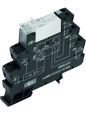 Weidmller - TRS 230VUC 1CO 16A - Relay module, TRS 230VUC 1CO 16A, Weidmller