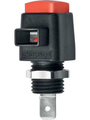 Schtzinger - ESD 798 / RT - Quick-release terminal ? 4 mm red, ESD 798 / RT, Schtzinger