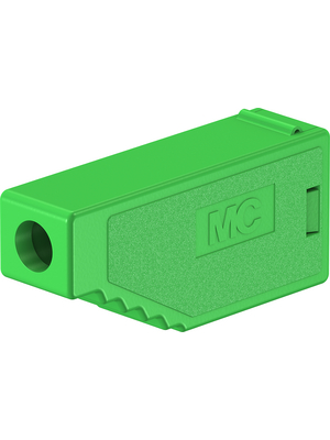 Staeubli Electrical Connectors - KT410 GREEN - Insulation ? 4 mm green CAT I N/A, KT410 GREEN, St?ubli Electrical Connectors