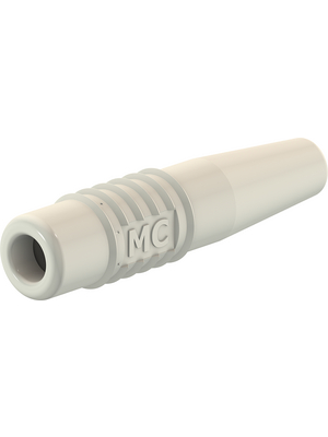 Staeubli Electrical Connectors - KT410-L WITHE - Insulation ? 4 mm white CAT I N/A, KT410-L WITHE, St?ubli Electrical Connectors