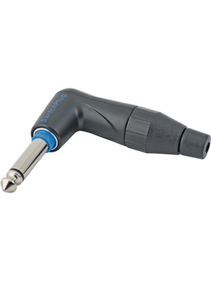 Amphenol - ACPS-RB-AU - Jack plug 6.35 mm black 3P, ACPS-RB-AU, Amphenol