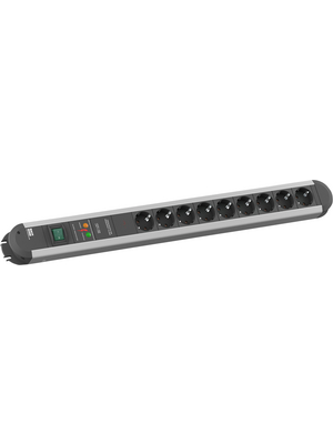 Bachmann - 331.007 - Outlet strip, 9xF (CEE 7/3), 1.75 m, F (CEE 7/4), 331.007, Bachmann