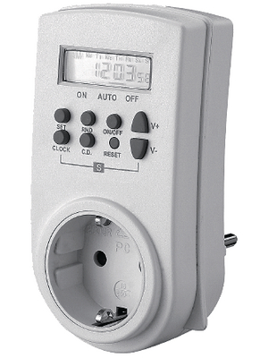 Bachmann - 852.103 - Timer for wall outlet F (CEE 7/4), 852.103, Bachmann