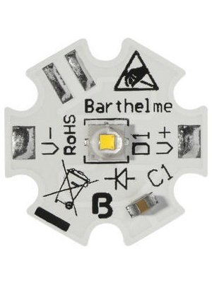 Barthelme - 61003528 - Nichia Power LED Star 6 W warm white, 61003528, Barthelme