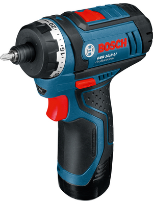 Bosch - GSR 10,8-LI - Cordless screwdriver 10.8 V  / 2 Ah Li-Ion, GSR 10,8-LI, Bosch