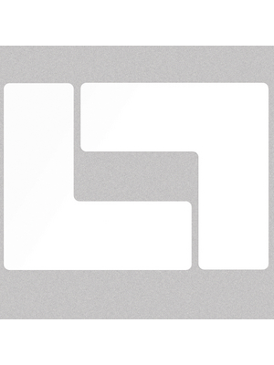 Brady - 104447 - Floor Corner Marks, L-shaped, 104447, Brady