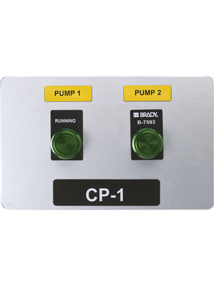 Brady - THTEP-05-7593-BK - Labels, black, 30x40mm 40 mm 30 mm 750 p. black, THTEP-05-7593-BK, Brady