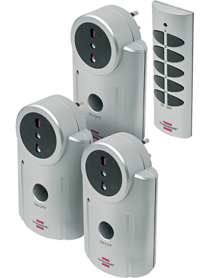 Brennenstuhl - 1507475 - Remote Control Set Italian socket   / Type L, 1507475, Brennenstuhl