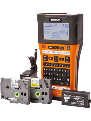 Brother - PTE550WVPC1 - PTE550WVPC1, P-touch labelprinter, Thermo direct, 180 dpi, PTE550WVPC1, Brother