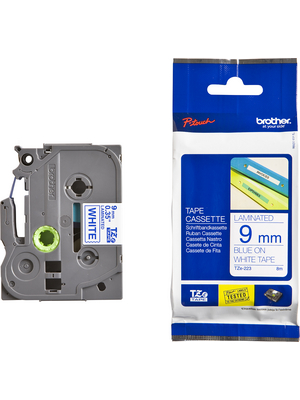 Brother - TZE-253 - Label tape 24 mm blue on white, TZE-253, Brother