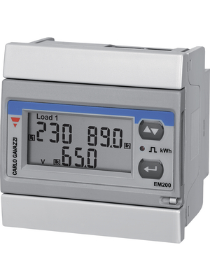 Carlo Gavazzi - EM28072DMV53X2SX - Energy analyzer 1-/2-/3-phase 40...460 VAC 400 VAC, EM28072DMV53X2SX, Carlo Gavazzi