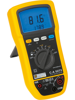Chauvin Arnoux - C.A 5273 - Multimeter digital TRMS LCD, backlit 1000 VAC 1000 VDC 20 A, C.A 5273, Chauvin Arnoux