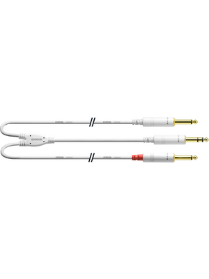 Cordial - CFY 3 VPP-LONG-SNOW - Y-Adapter Cable, CFY 3 VPP-LONG-SNOW, Cordial