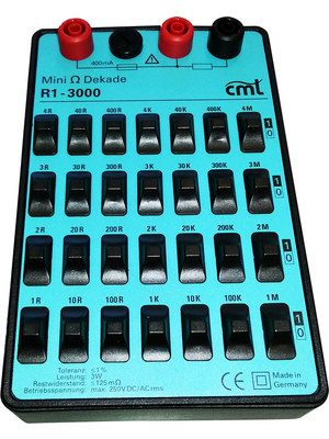Cosinus - R1-3000 SAB - Precision decade 1 Ohm...11.111 MOhm 3 W, R1-3000 SAB, Cosinus