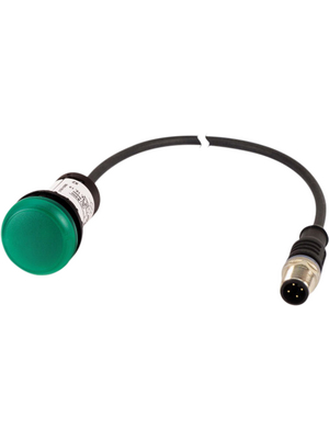 Eaton - C22-L-G-24-P1 - Indicator light, M12 / 4-pole, C22-L-G-24-P1, Eaton