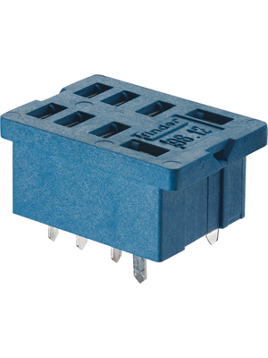 Finder - 96.12SMA - Relay socket, PCB, 96.12SMA, Finder