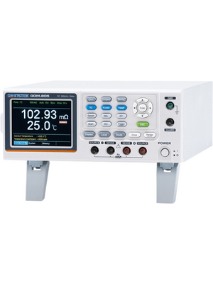 GW Instek - GOM-805 - Milli-ohmmeter, 1 uOhm...5 MOhm 5 MOhm, GOM-805, GW Instek