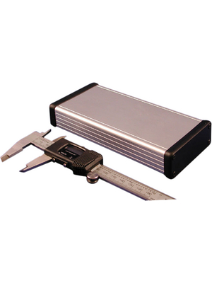 Hammond - 1455J1602 - Metal enclosure, clear, 78 x 160 x 27 mm, Aluminium, 1455J1602, Hammond