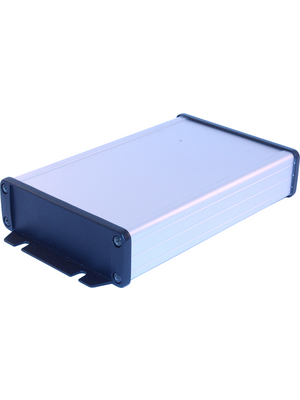 Hammond - 1457L1602 - Metal enclosure, clear, 104 x 160 x 32 mm, Aluminium, 1457L1602, Hammond