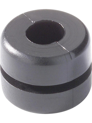 HellermannTyton - HV1209 PVC-FR BK 1000 - Cable grommet ? 4 mm, HV1209 PVC-FR BK 1000, HellermannTyton