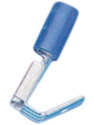 K.S.Terminals - PBDD2-250 - Piggyback terminal blue 6.3 x 0.8 mm N/A, PBDD2-250, K.S.Terminals