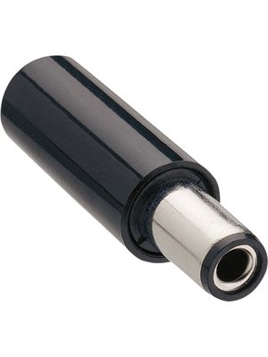 Lumberg Connect GmbH - NES/J 25 schwarz - Power supply plug Poles 2,1 A, NES/J 25 schwarz, Lumberg Connect GmbH