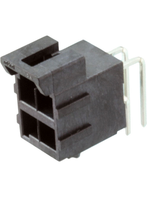 Molex - 172316-1104 - PCB Header Pitch3.5 mm Poles 2 x 2 angled / Double row / with polarization Ultra-Fit?, 172316-1104, Molex