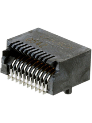 Molex - 74441-0001 - SFP receptacle 2 x 10, 74441-0001, Molex