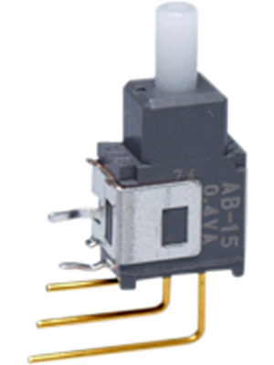 NKK - AB15AV - Push-button switch, on-(on), 1P, AB15AV, NKK