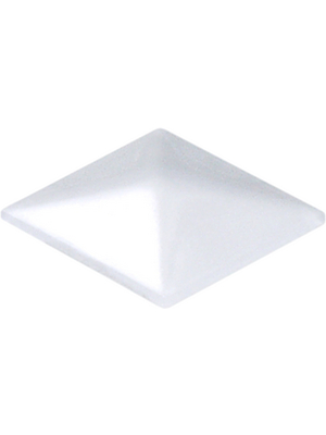NKK - AT4075B - Diffuser white 10.35x10.35x0.5 mm, AT4075B, NKK