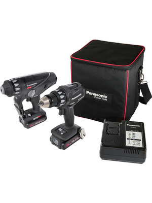 Panasonic Power Tools - EYC2019PN32 - Cordless driver and hammer kit 18 V  / 3 Ah Li-Ion, EYC2019PN32, Panasonic Power Tools