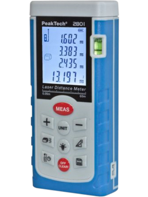 PeakTech - PeakTech 2801 - Distance Meter 0.05...60 m, PeakTech 2801, PeakTech