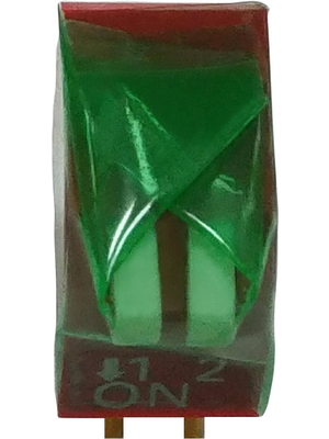 RND Components - RND 210-00171 - DIP switch 2P, RND 210-00171, RND Components