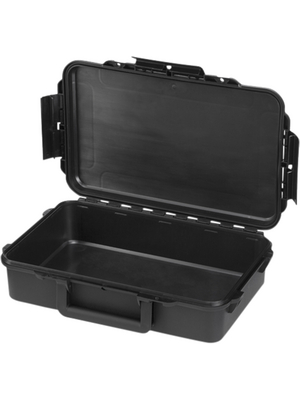 RND Lab - RND 550-00097 - Waterproof Case, black 350 x 230 x 86 mm, Polypropylene, RND 550-00097, RND Lab