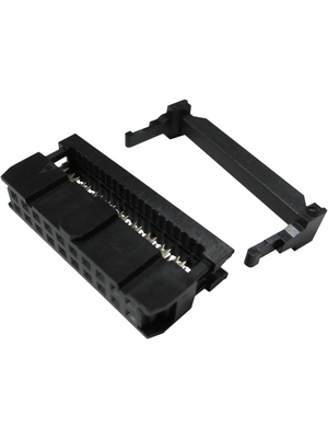 RND Connect - RND 205-00687 - IDC Ribbon Cable Socket 20P, RND 205-00687, RND Connect