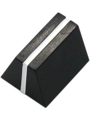 RND Components - RND 210-00307 - Slider Knob, black, 4x1.2 mm shaft, RND 210-00307, RND Components